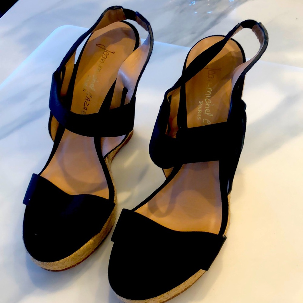 BRAND NEW - Never Worn Jean Michel Cazabat Wedges.